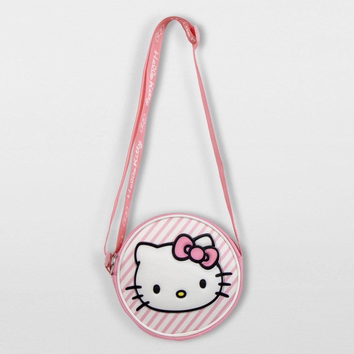Hello kitty kindertasje face, 3d, 14 cm doorsnede