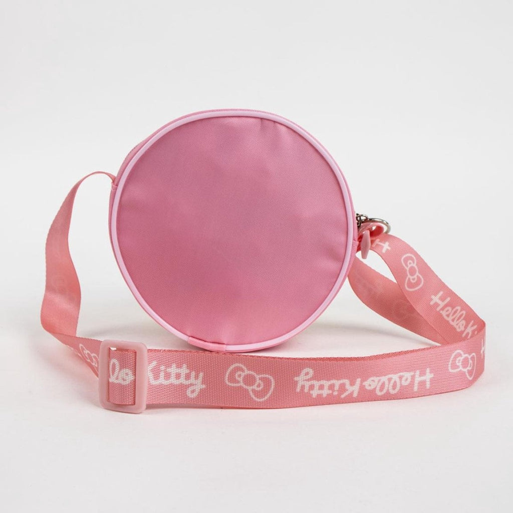 Hello kitty kindertasje face, 3d, 14 cm doorsnede