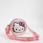 Hello kitty kindertasje face, 3d, 14 cm doorsnede