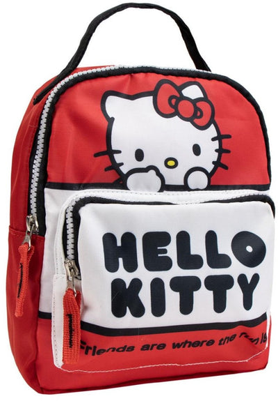 Schoolrugzak hello kitty rood 19,0 x 23,0 x 8,0 cm