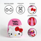 Hello kitty rugzak meisjes – peuter rugzak 3d – roze – hoogte 22 cm x breedte 20cm x diepte 6cm