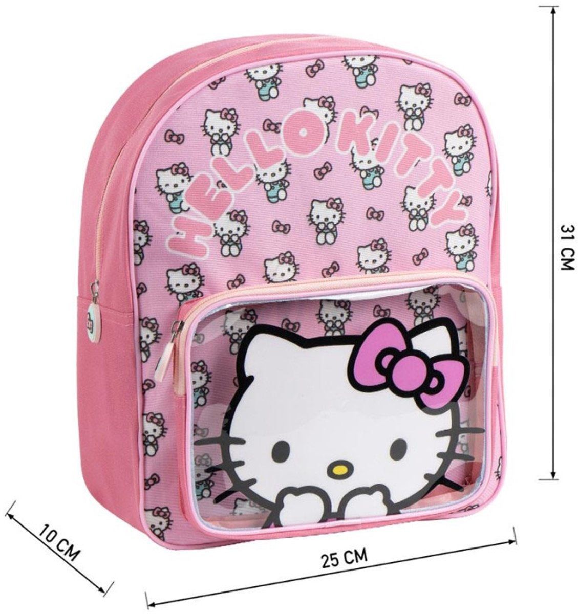 Schoolrugzak hello kitty roze 25 x 31 x 14 cm