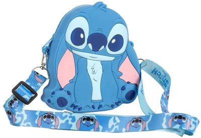 Lilo en stitch schoudertas buddy silicone 14 cm