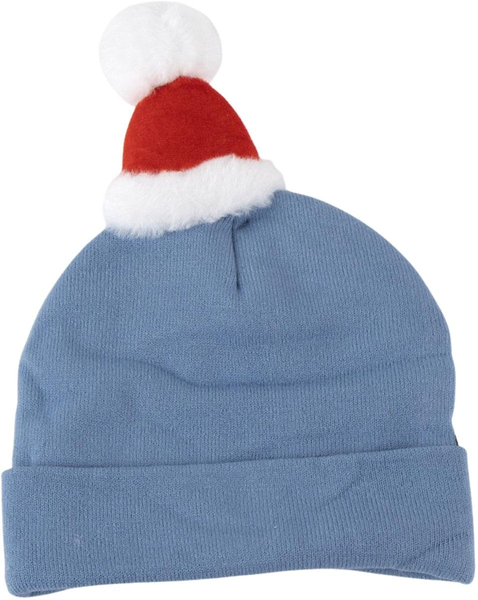 Kindermuts stitch blauw