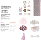 Hello kitty armbandjes maken set – diy kralen set – 1000+ kralen – knutselen meisjes en jongens – creatief speelgoed