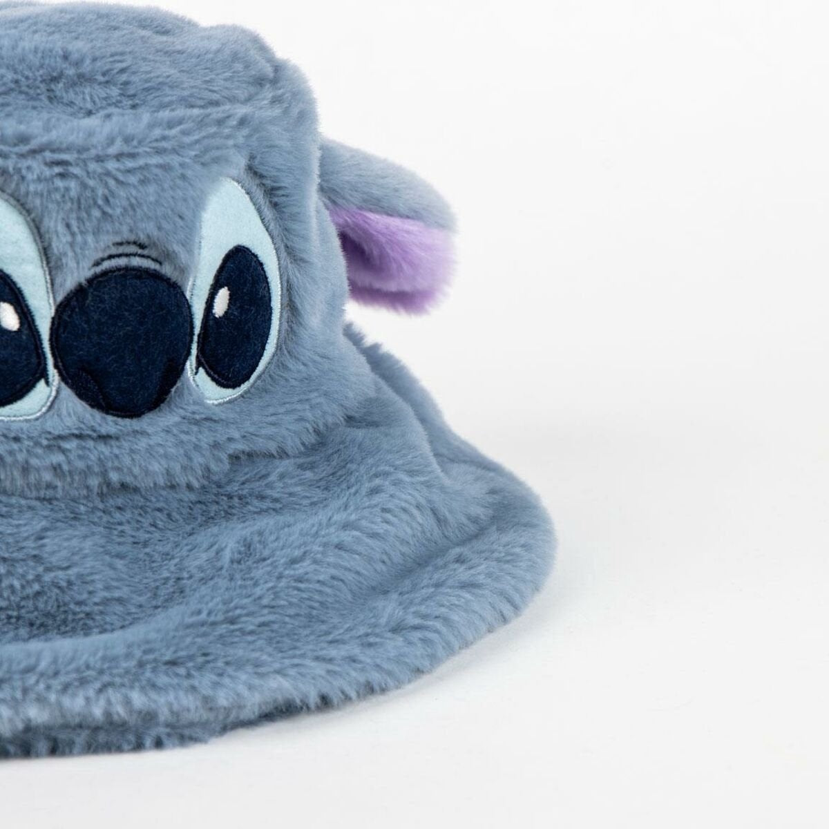 Stitch hoed meisjes – furry bucket hat – blauwe wintermuts met oren jongens – officieel disney
