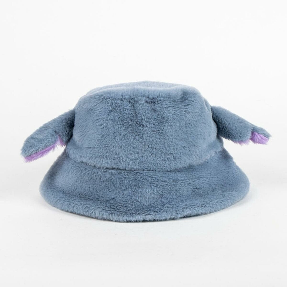 Stitch hoed meisjes – furry bucket hat – blauwe wintermuts met oren jongens – officieel disney
