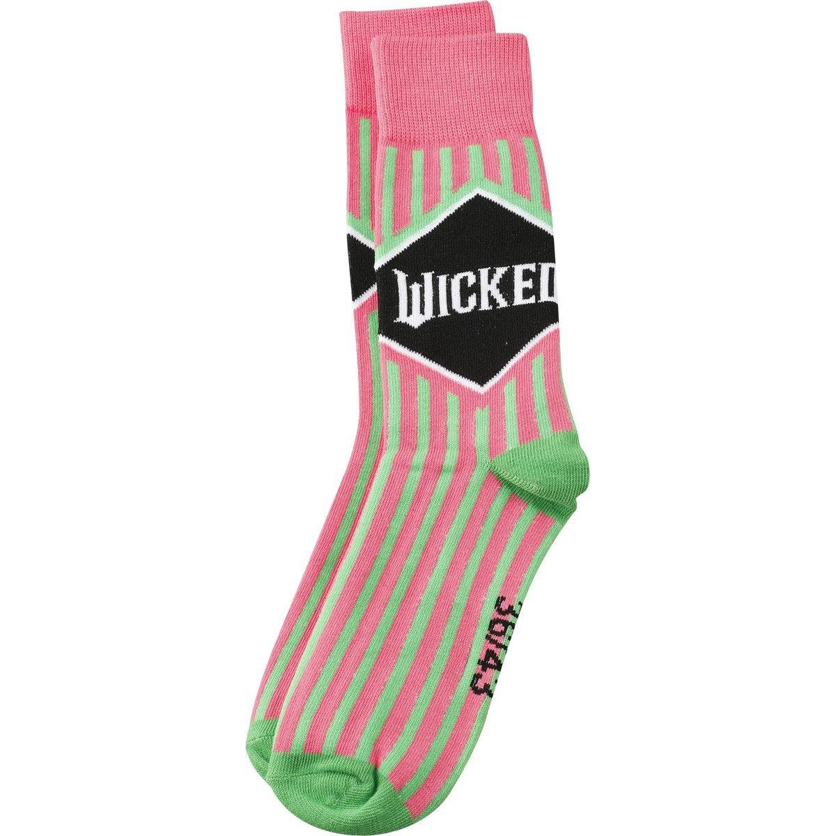 Wicked wicked logo unisex sokken – meerkleurig – one size