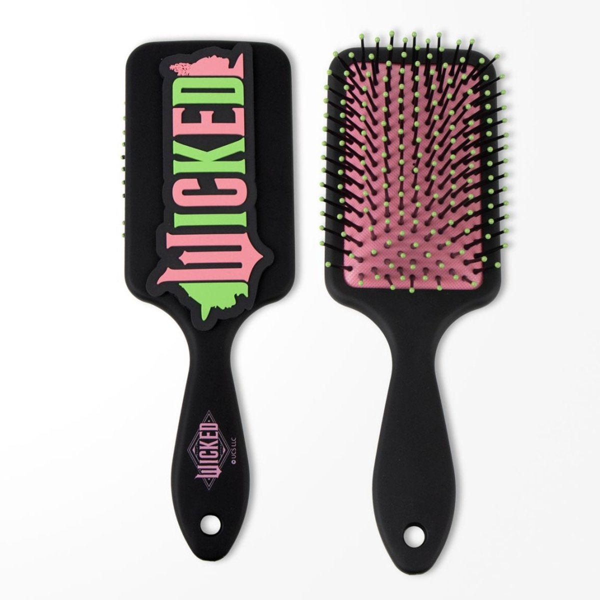 Wicked wicked logo unisex haarborstel – meerkleurig – standard