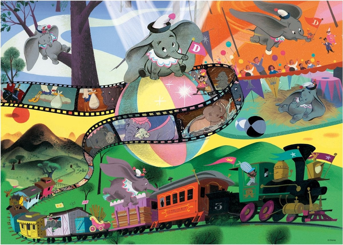 Jumbo puzzel disney classic collection dumbo – legpuzzel – 1000 stukjes