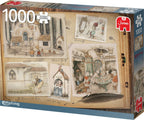 Jumbo premium collection puzzel anton pieck efteling – legpuzzel – 1000 stukjes