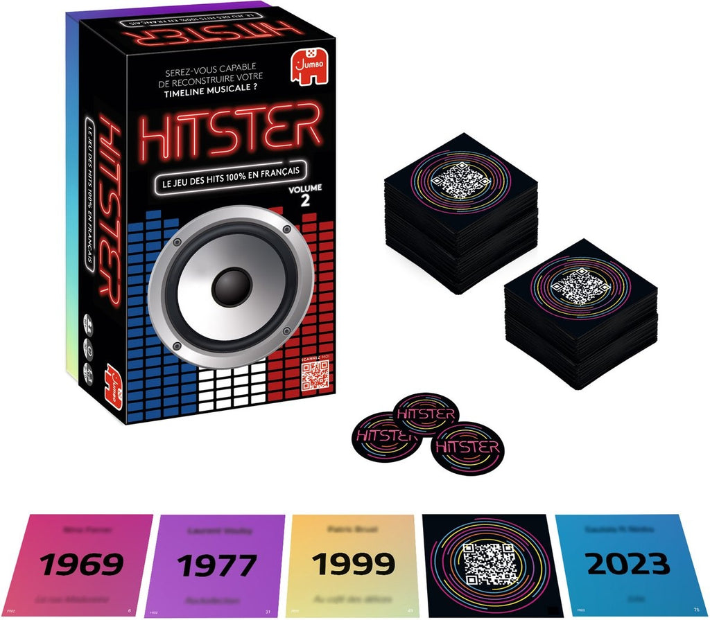 Jumbo – hitster – chansons françaises – franstalig partyspel – actiespel