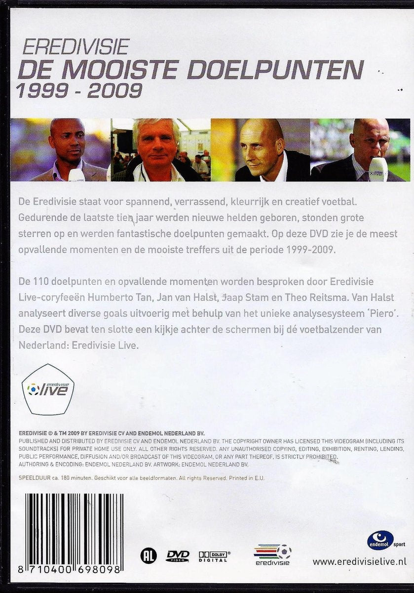 Eredivisie de mooiste doelpunten 1999-2009 – DVD