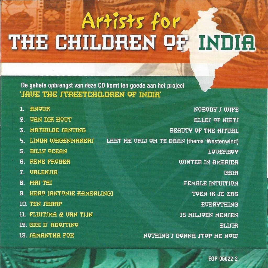 Artists for the children of india – CD