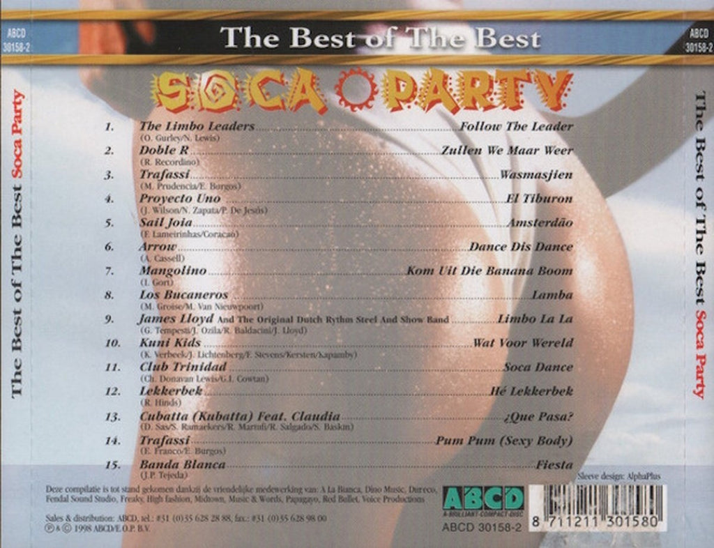 The best of the best soca party – CD