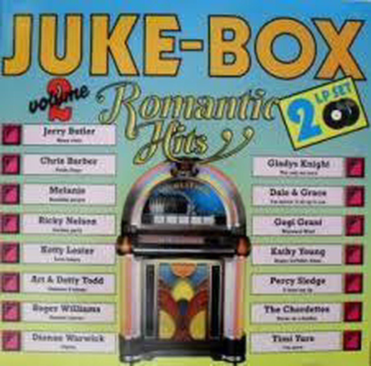 Juke-box romantic hits vol. 2 (2 CD's)