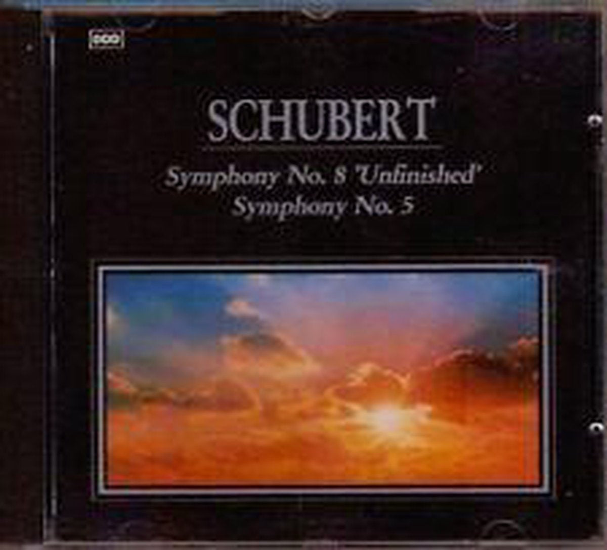 Schubert symphony no. 8 & no. 5 – CD