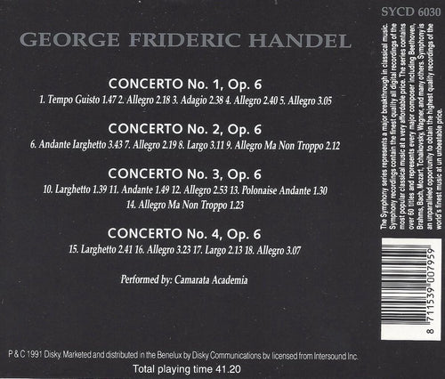Concerto no.1-4 – CD