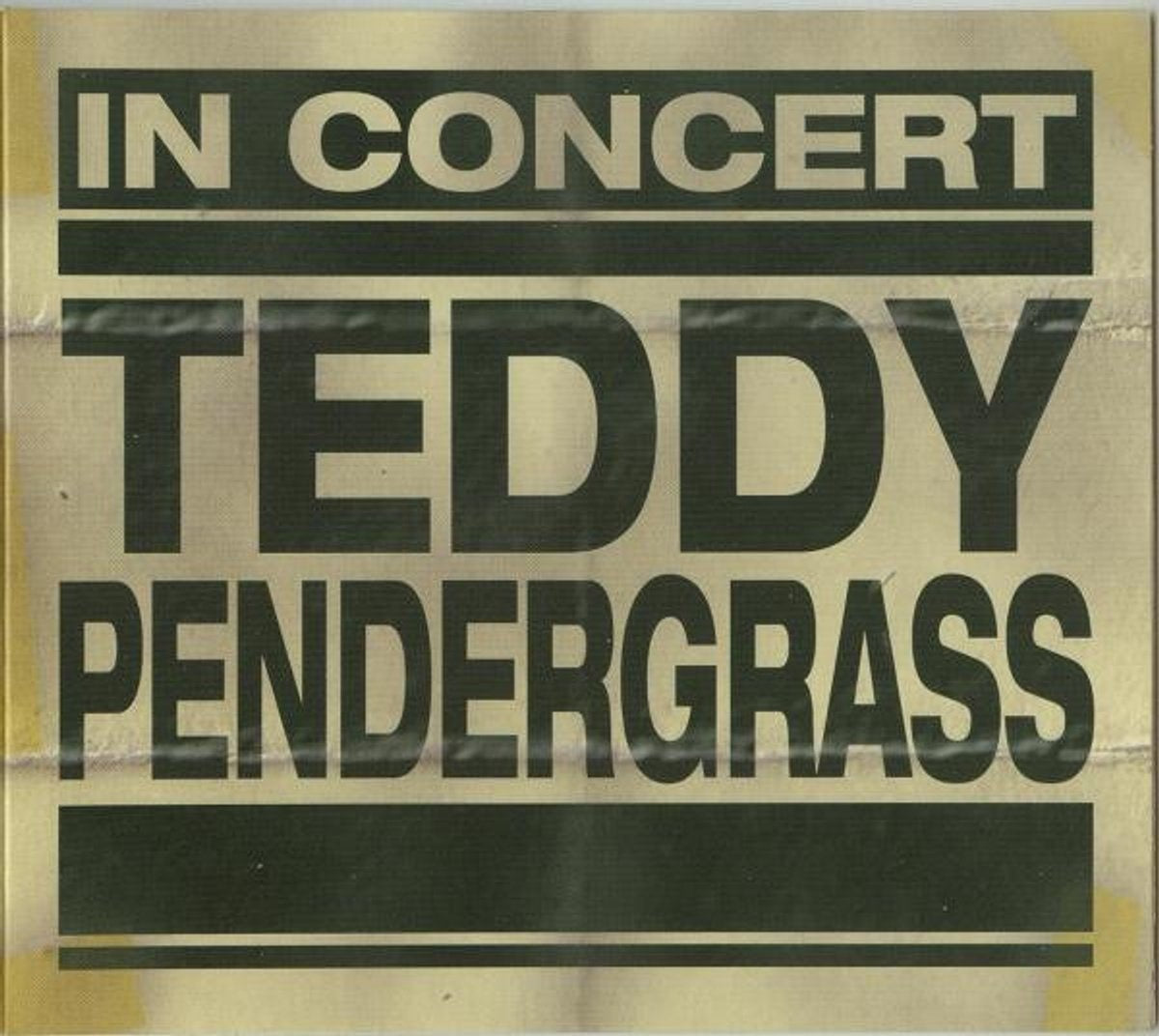 Pendergrass teddy – in concert – CD