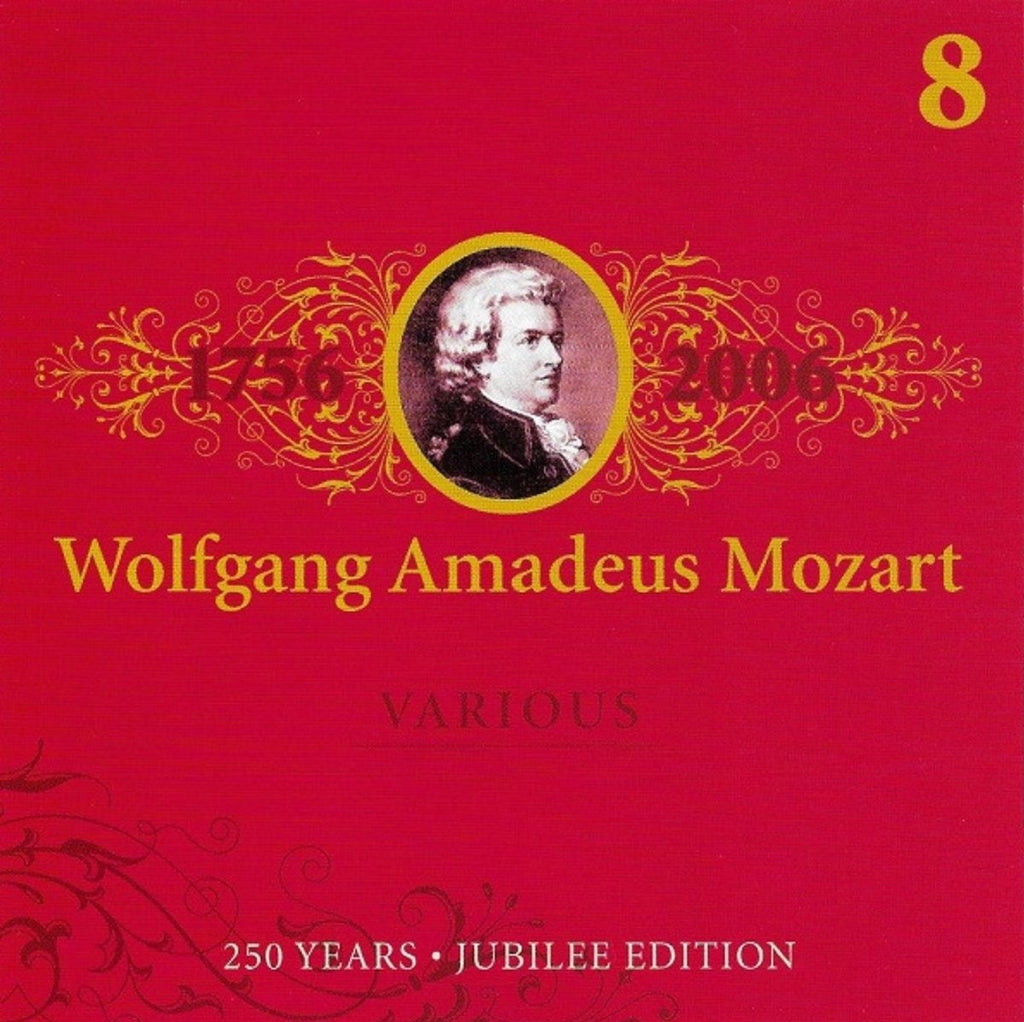 Wolfgang amadeus mozart – pianoconcert – 250 years jubilee edition – 8 – CD