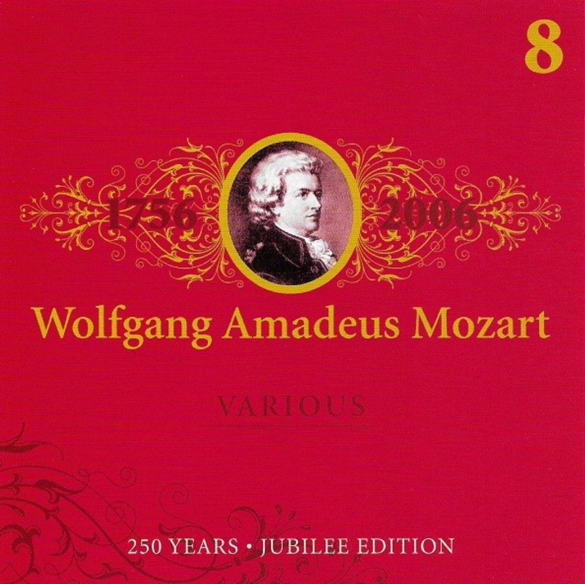 Wolfgang amadeus mozart – pianoconcert – 250 years jubilee edition – 8 – CD