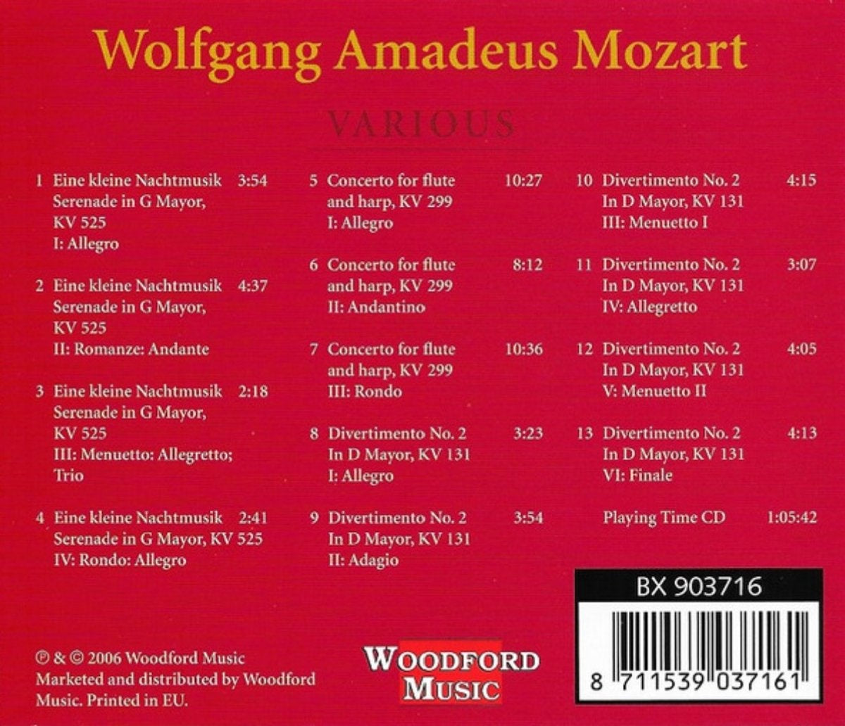 Wolfgang amadeus mozart – pianoconcert – 250 years jubilee edition – 8 – CD