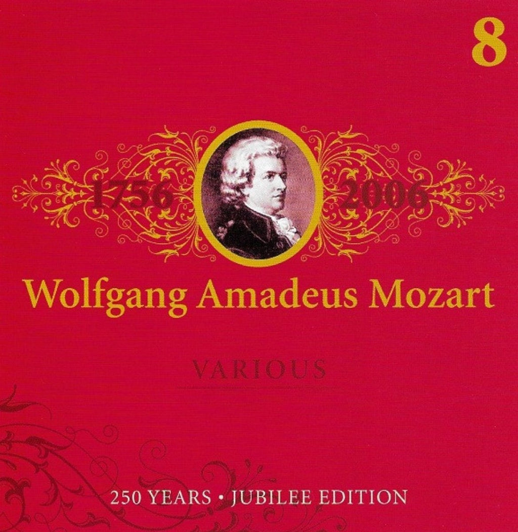 Wolfgang amadeus mozart – pianoconcert – 250 years jubilee edition – 8 – CD