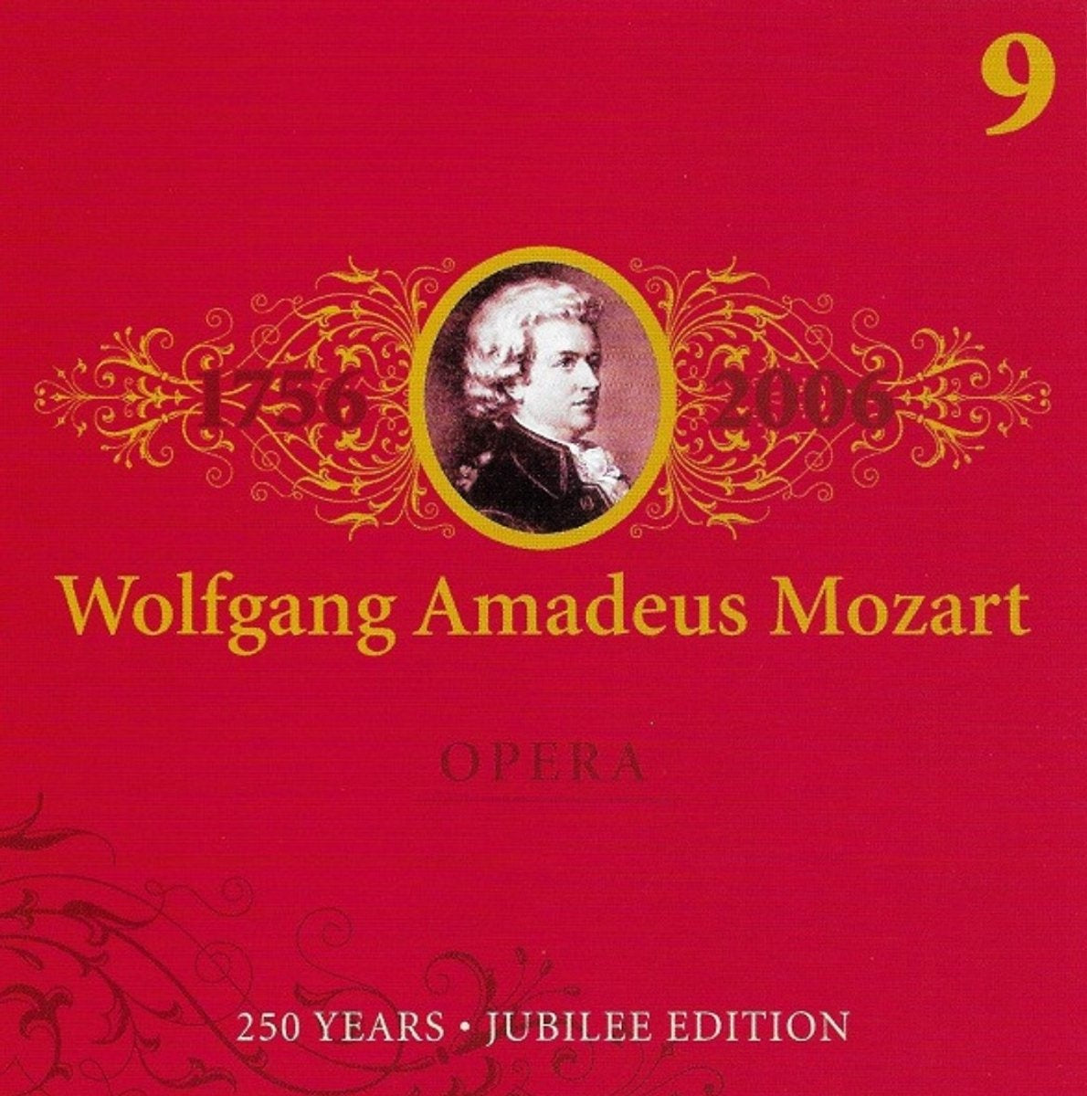 Wolfgang amadeus mozart – pianoconcert – 250 years jubilee edition – 9 – CD