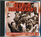 Bevrijd nederland – 18 originele nederlandse en engelse liedjes van '40-'45 – CD