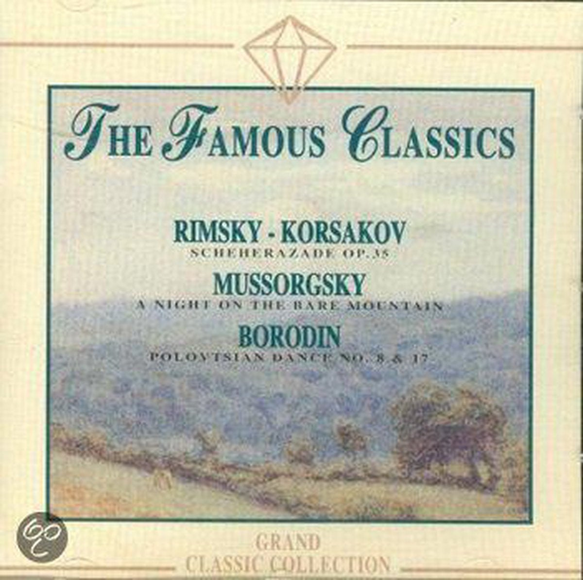 Famous classics -crimsky – mussorgsky – borodin – CD