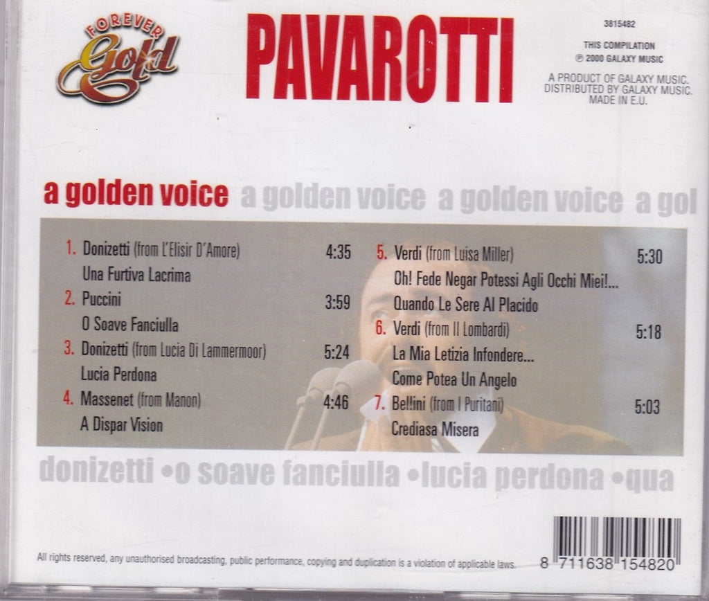 Golden voice – CD