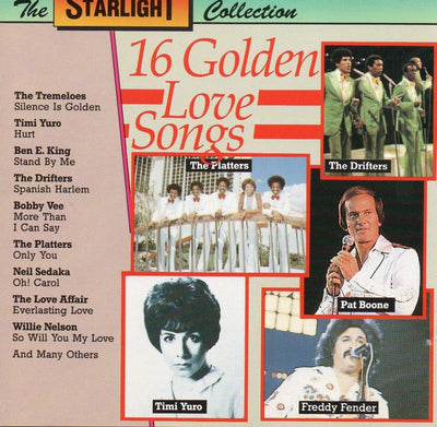 16 golden love songs – CD