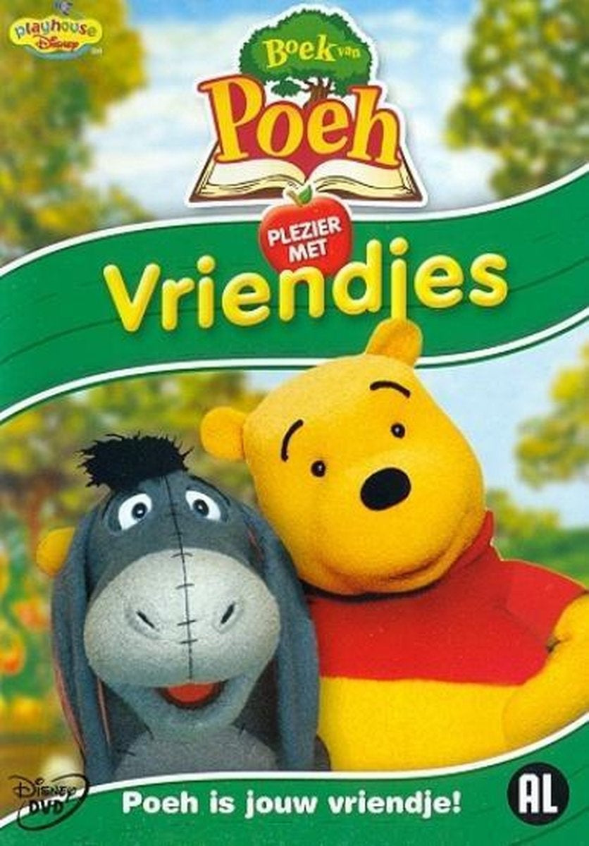 Boek van poeh – vriendjes – DVD
