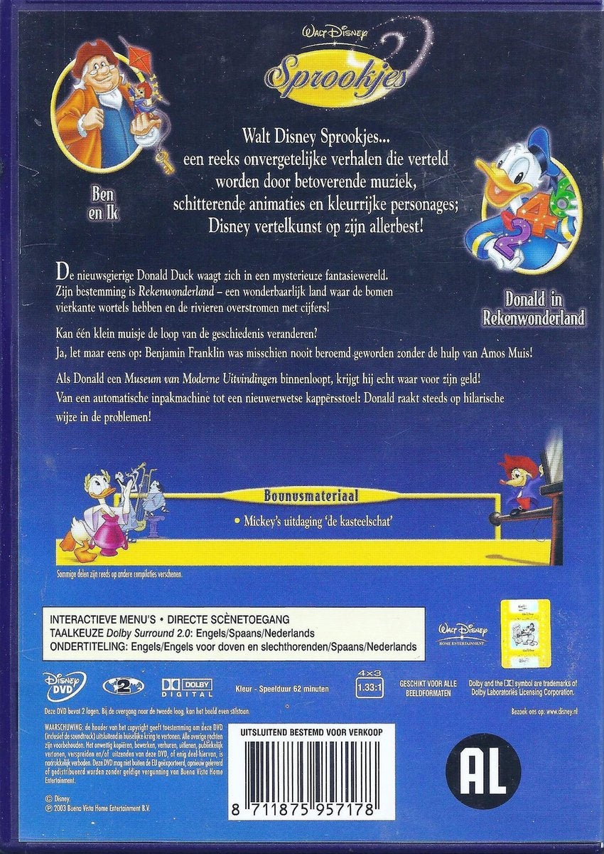 Disney sprookjes 3 – DVD