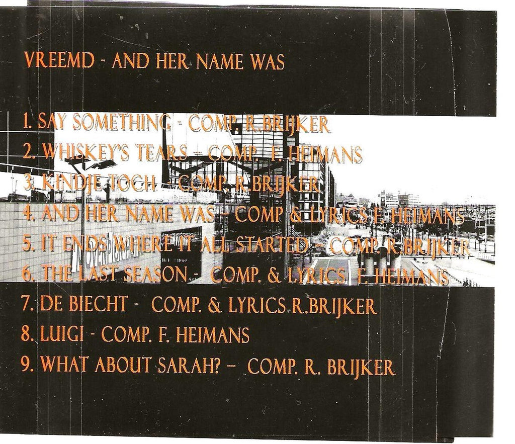 Vreemd -and her name was – CD