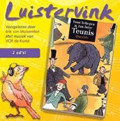 Luistervink – toon tellegen & jan jutte – teunis – CD
