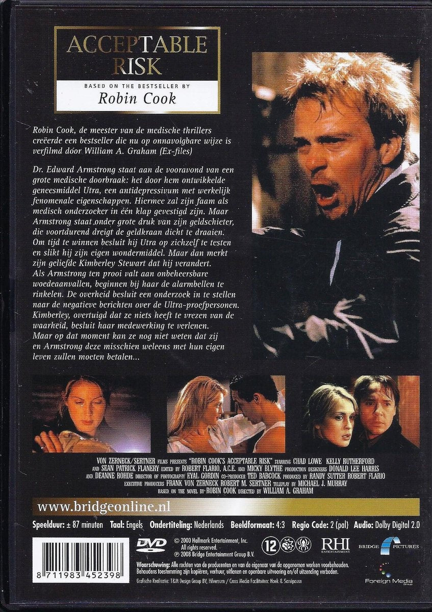 Acceptable risk (robin cook) – DVD