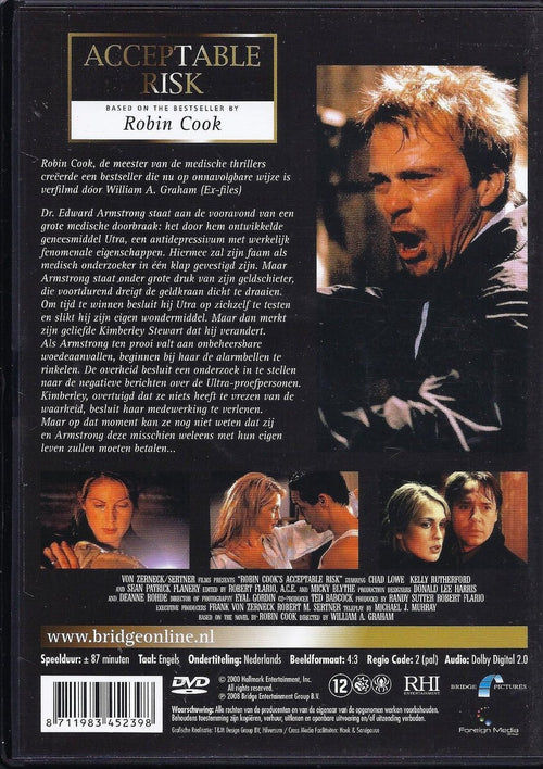 Acceptable risk (robin cook) – DVD