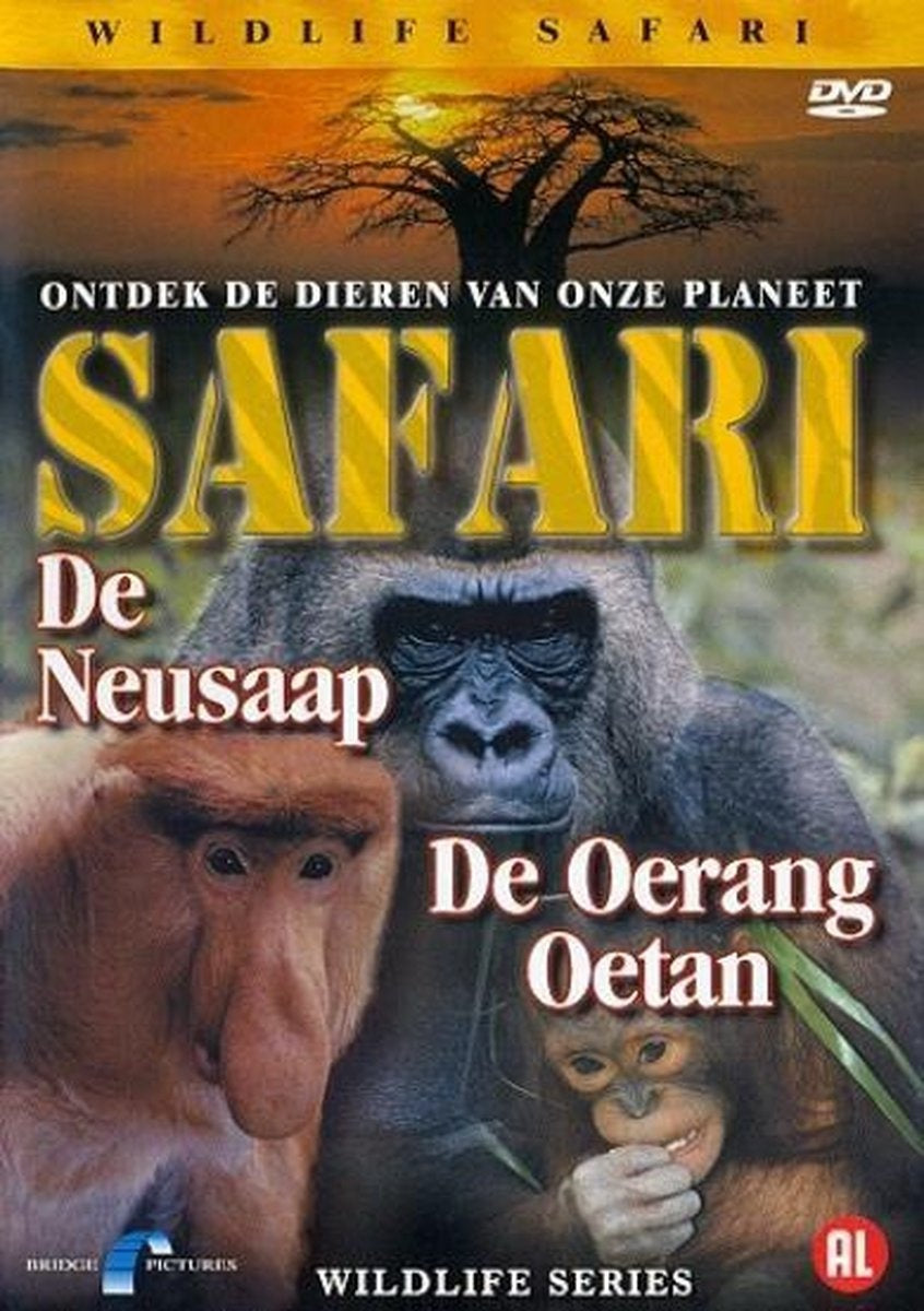 Safari – neusapen & oerang oetang – DVD
