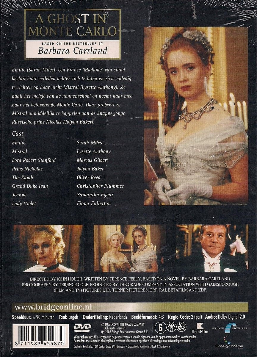 Speelfilm – ghost in monte carlo – DVD