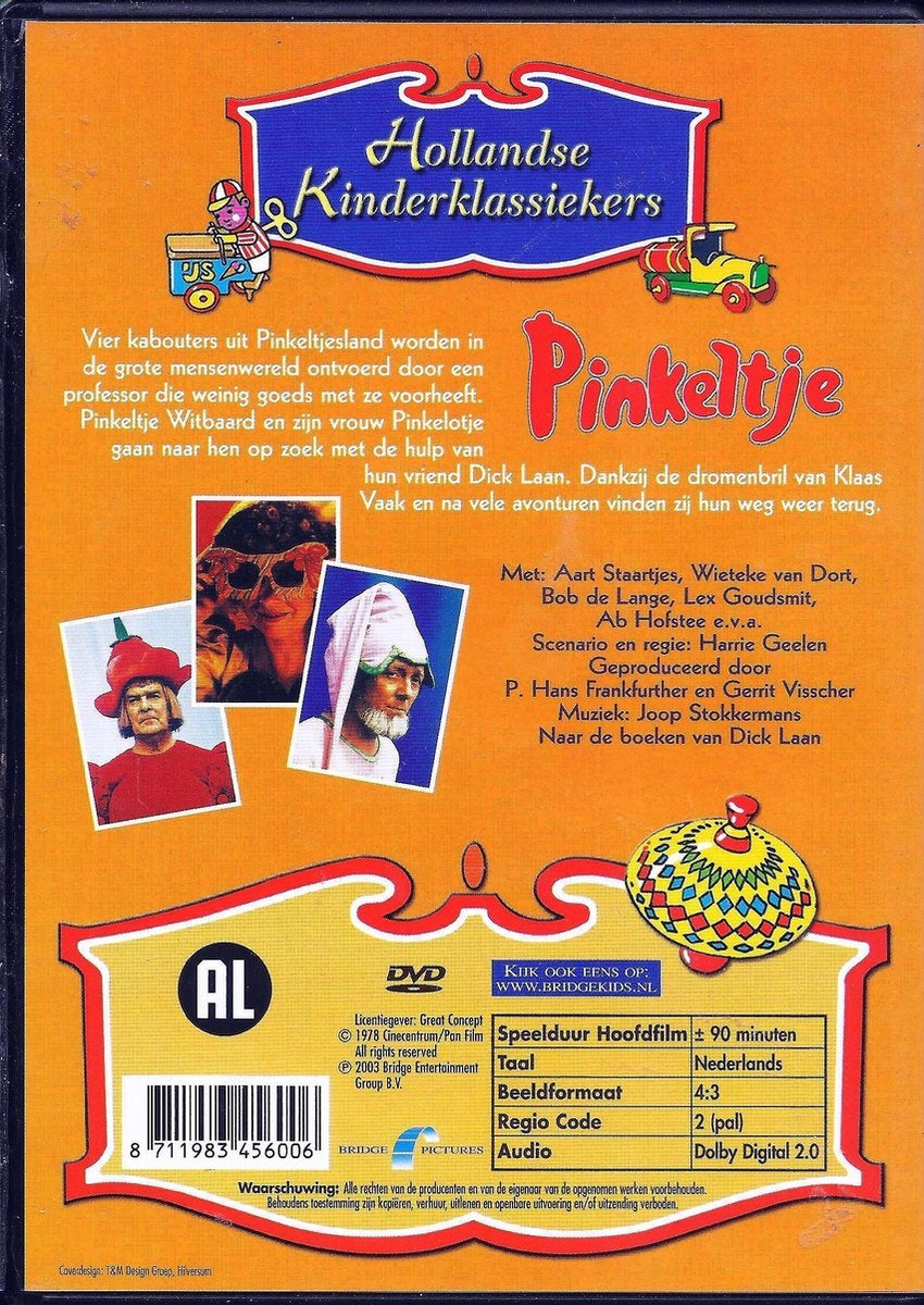 Pinkeltje hkk – DVD