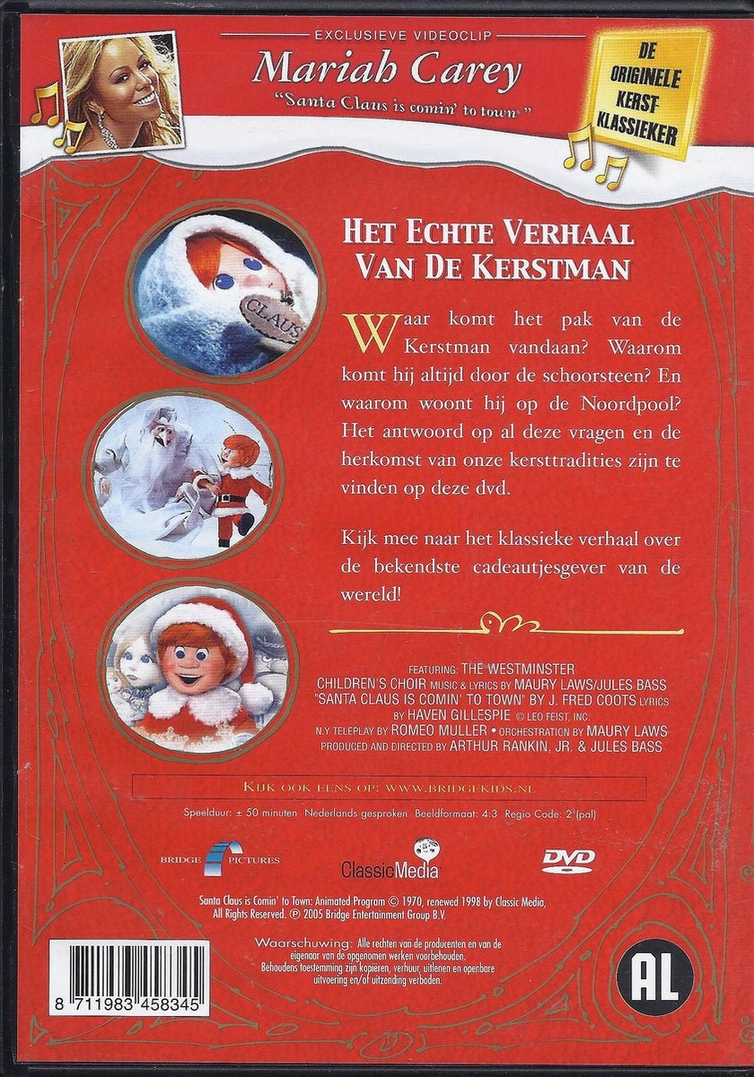 Santa claus is coming to town – DVD
