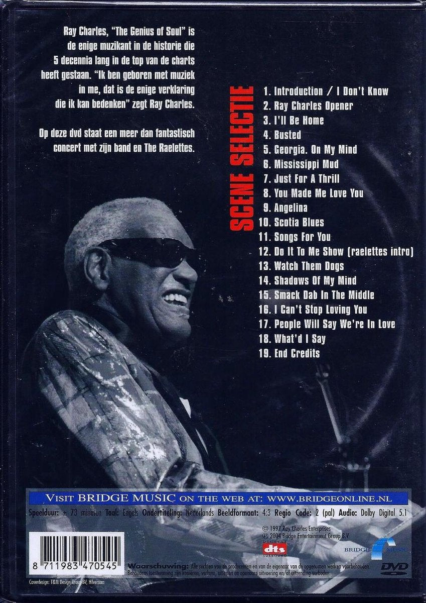 Ray charles – montreux jazz festivival – DVD