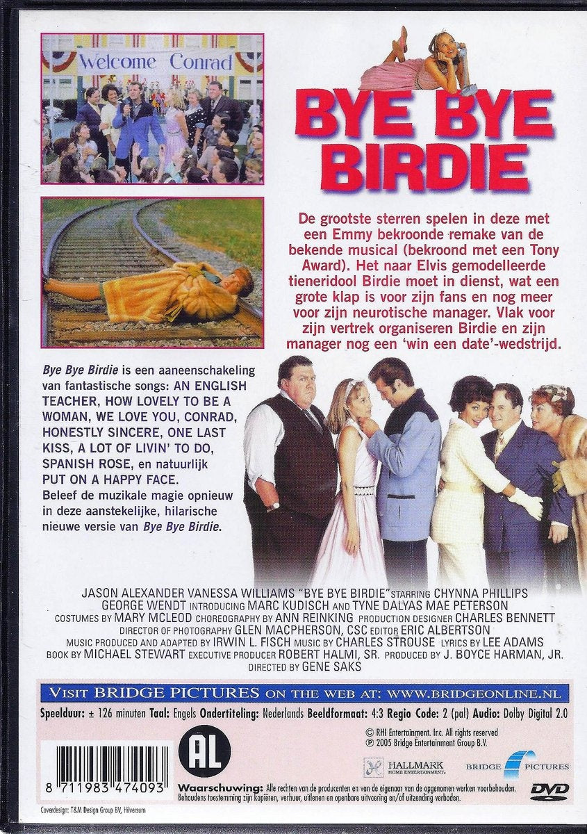 Speelfilm – bye bye birdie – DVD