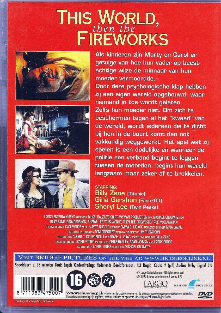 Speelfilm – this world the the firew. – DVD