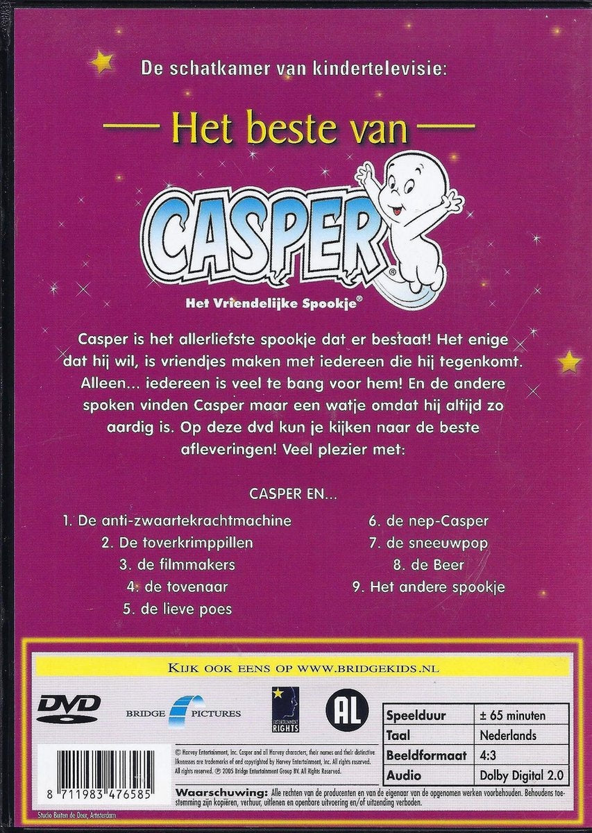 Casper het vriendelijke spookje – DVD