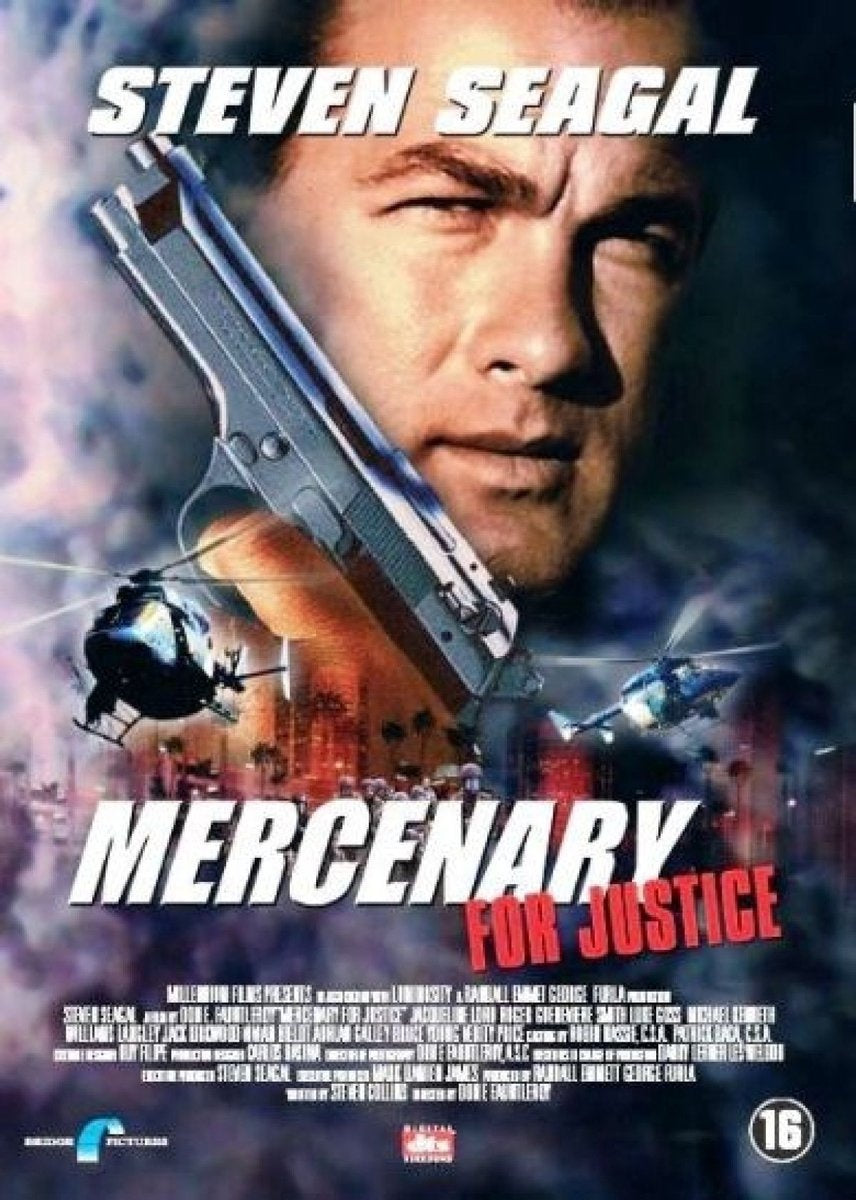 Speelfilm – mercenary for justice – DVD