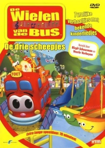 Wielen van de bus – de 3 scheepjes – DVD