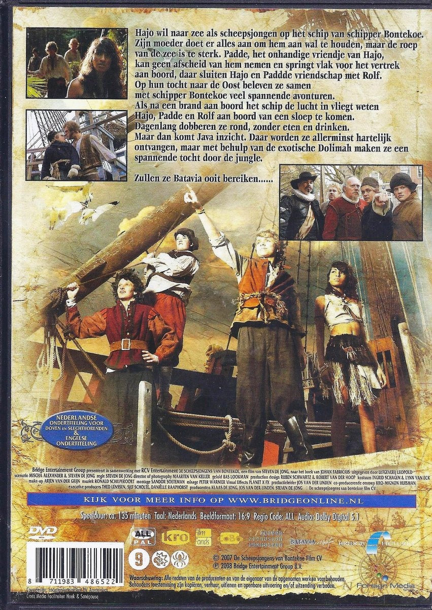 Scheepsjongens van bontekoe (DVD)