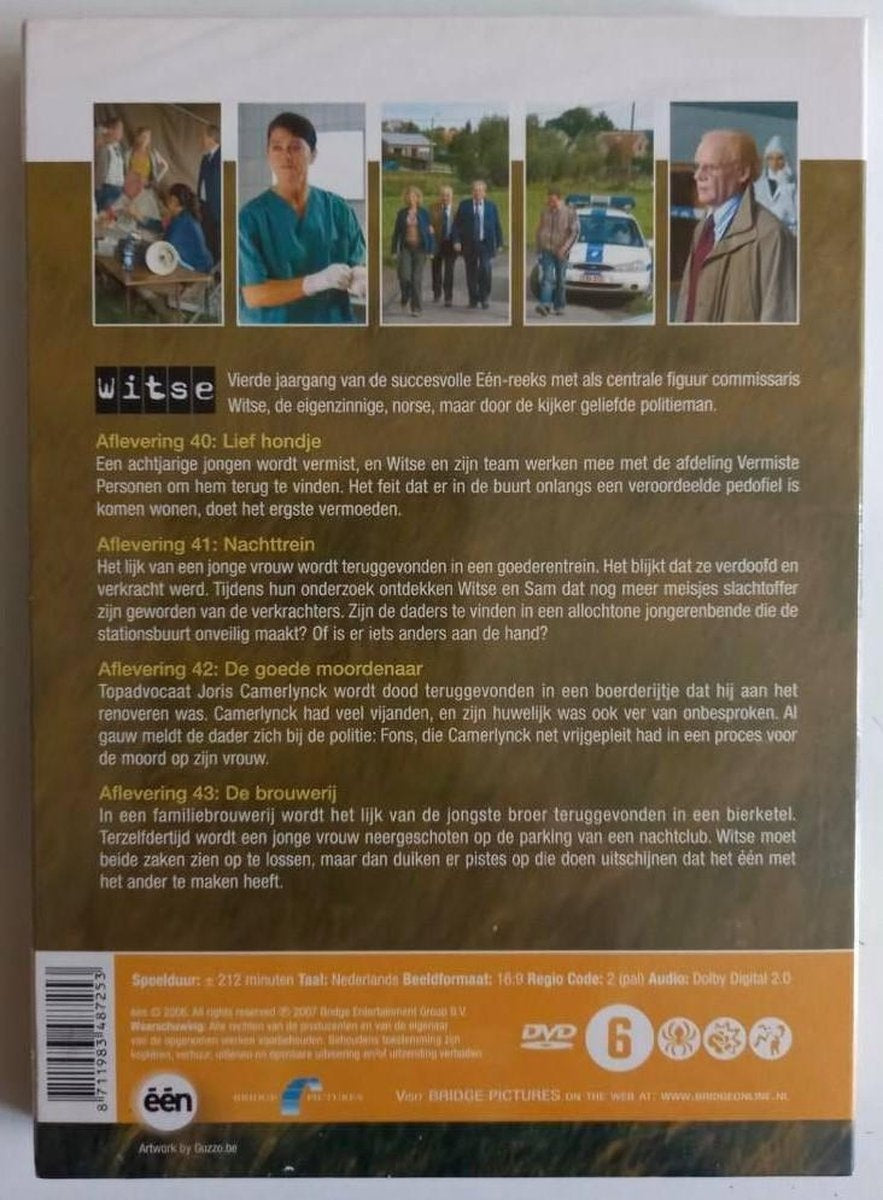 Witse aflevering 40-43 (DVD tweedehands film)